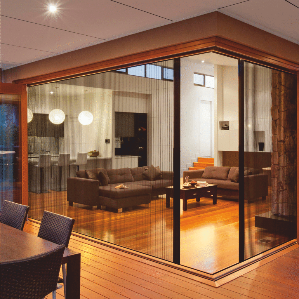 pleated screen mosquito net